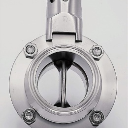 Stainless steel butterfly valves, CLAMP type C-C DN50(K64)