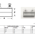Pipe coupling for 3/4 ”cable installation