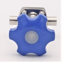 Diaphragm valve, welded S-S, Silikone DN15