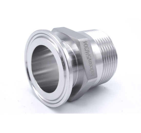 CLAMP Threaded Adapter, Outer Thread (nipl) Food and Beverage processing Humpolec