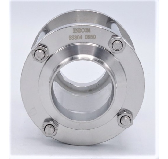 Sight Straight Glass, welded S-S, type B | DN50 (52x1.5 mm)