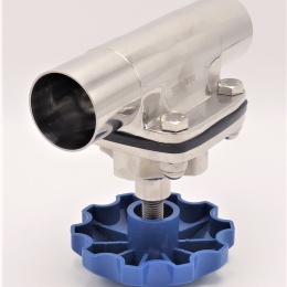 Diaphragm valve, welded S-S, VMQ| DN50
