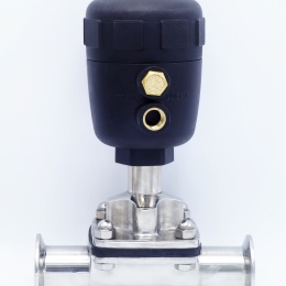 Pneumatically Operated Diaphragm Valve, CLAMP Connection DN32