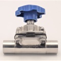 Diaphragm valve, welded S-S, EPDM DN32