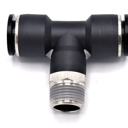 Swivel T-piece, Bottom Thread