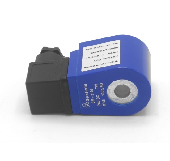 Coil For Stainless Steel Solenoid Valve 2/2, G 1/2"| DC24V, NC