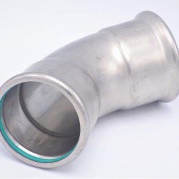 Elbow 45°(arch), Press Fittings F/F 54 mm