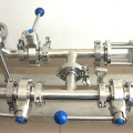 Stainless steel butterfly valves type C-C Sanitary process valve