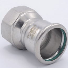 Pressing Reducer Stainless Steel / internal thread (threaded adapter) |35 mm_1 1/4"