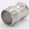 Pressing Reducer Stainless Steel /external thread (threaded adapter) |42 mm_1 1/2"