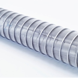 Filtration slotted sieve 0,8 mm for tubular filter DN50, stainless steel