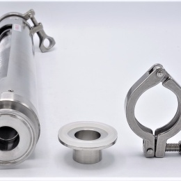 Rotameter (flowmeter) - Stainless steel, CLAMP DN25,100~1000 liters / hour