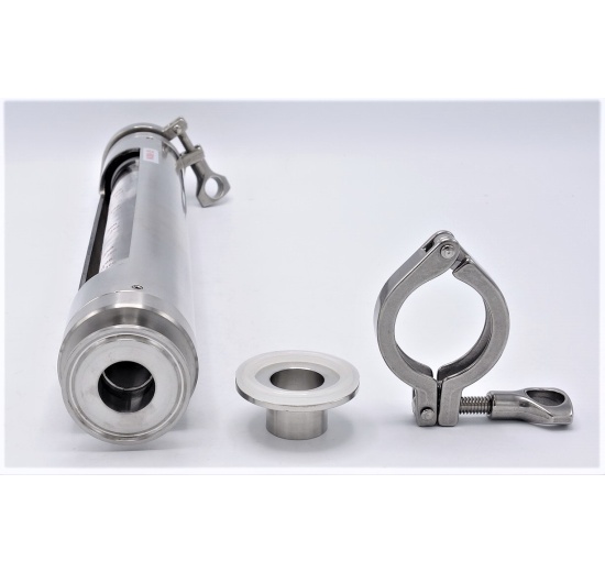 Rotameter (flowmeter) - Stainless steel, CLAMP DN25,100~1000 liters / hour