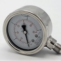 pressure gauges, stainless steel, bottom connection