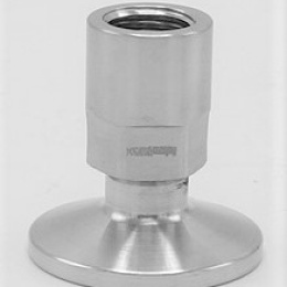 Tri- CLAMP Threaded Adapter DN10_inner thread 1/4" (K34)