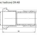 Liner Hose Fitting DIN 11851 | DN40