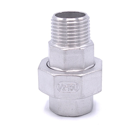 Stainless Steel Union Thread, / flat seal / type 316 | 1/2"