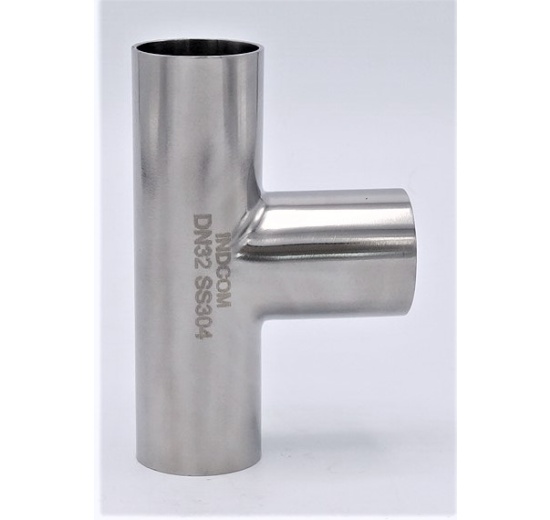 T-piece, Long, Welded DN32, stainless steel fittings