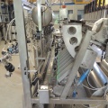 Automatic filling machine (bottle spraying + filling bottles with a drink)