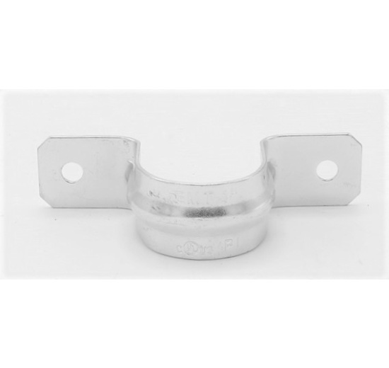 2 Hole Galvanized Pipe Clamp