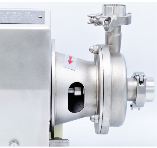 detail odstředivého čerpadla 0,55 kW