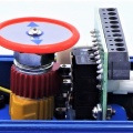 detail of an electric servomotor