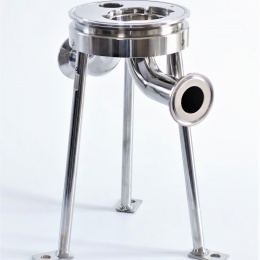 detail of filter housing (beverage filtration)