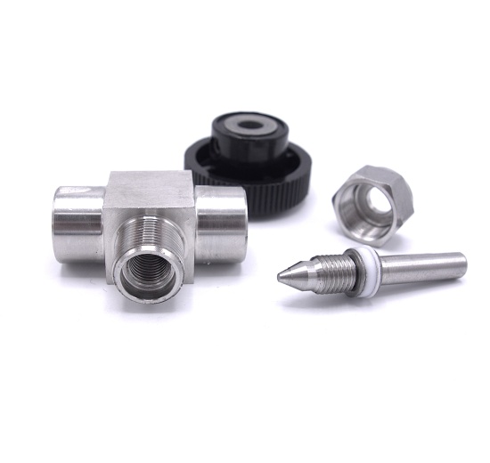 detail of stainless steel needle valve 1/4"