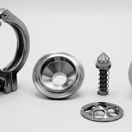 detail of the stainless steel check valve DN20