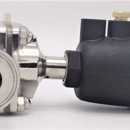 Pneumatically Operated Diaphragm Valve, CLAMP Connection DN25
