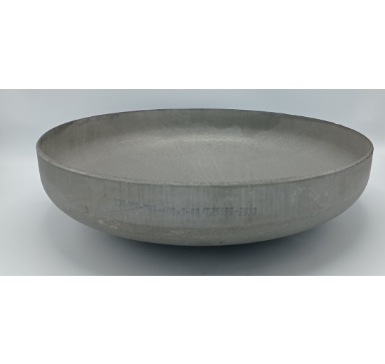 Stainless Steel Dished Bottom DN400 (406x3 mm), beveled edge