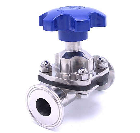 Diaphragm valve, clamp C-C, DN20 (CLAMP 50.5 mm)
