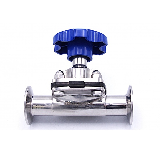 Diaphragm valve, clamp C-C | DN25