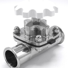 Diaphragm valve, clamp C-C | DN50