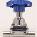 Diaphragm valve, welded S-S, EPDM DN15