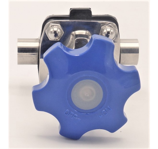 Diaphragm valve, welded S-S, EPDM DN20