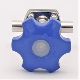 Diaphragm valve, welded S-S, Silikone DN15