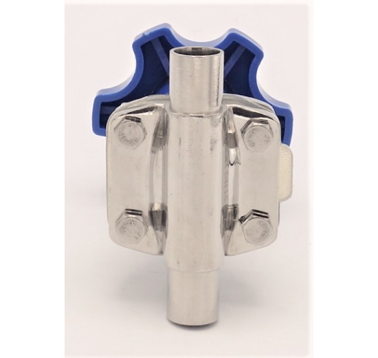 Diaphragm valve, welded S-S, Silikone DN15