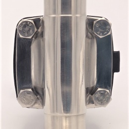 Diaphragm valve, welded S-S, VMQ DN40