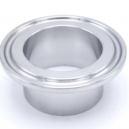 DIN tri clamp ferrule pipe connection foe apllications in the Food and Beverage Industry