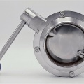 DN100 Stainless Steel Butterfly Valve, Welded, type S-S