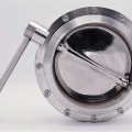 DN150 Stainless Steel Butterfly Valve, Welded, type S-S