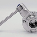 DN32 Stainless steel butterfly valves, CLAMP