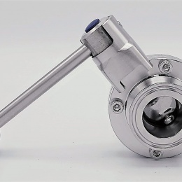DN32 Stainless steel butterfly valves, CLAMP