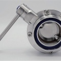 DN65 Stainless Steel Butterfly Valve, Threaded, type G-G