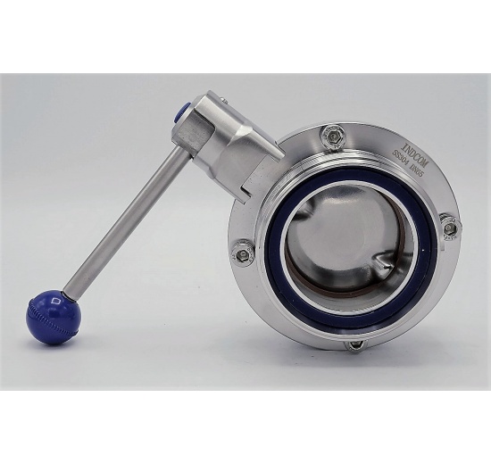 DN65 Stainless Steel Butterfly Valve, Threaded, type G-G