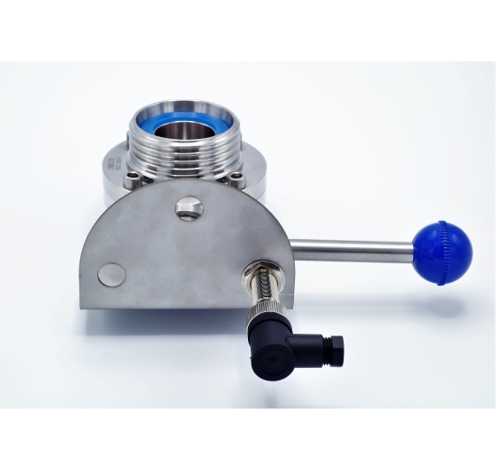 držák, indukční snímač, přímá klapka - komplet