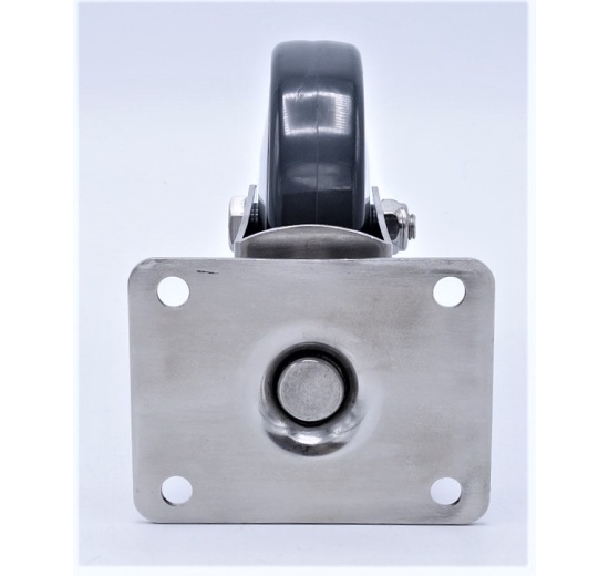 Transport Casters, stainless steel, diameter 125 mm