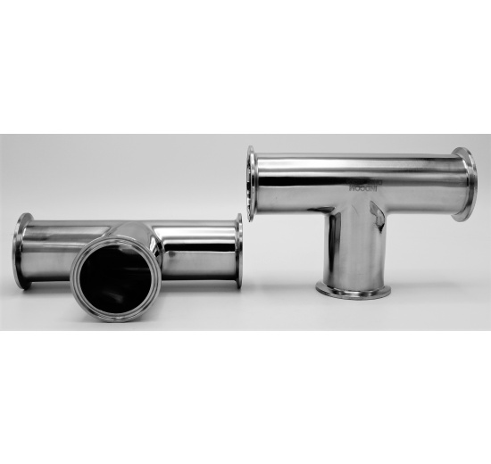 T Piece, clamp DN50, stainless steel