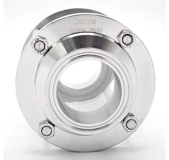 Straight Sight Glass, Clamp C-C | DN40 (clamp collar 50.5mm)